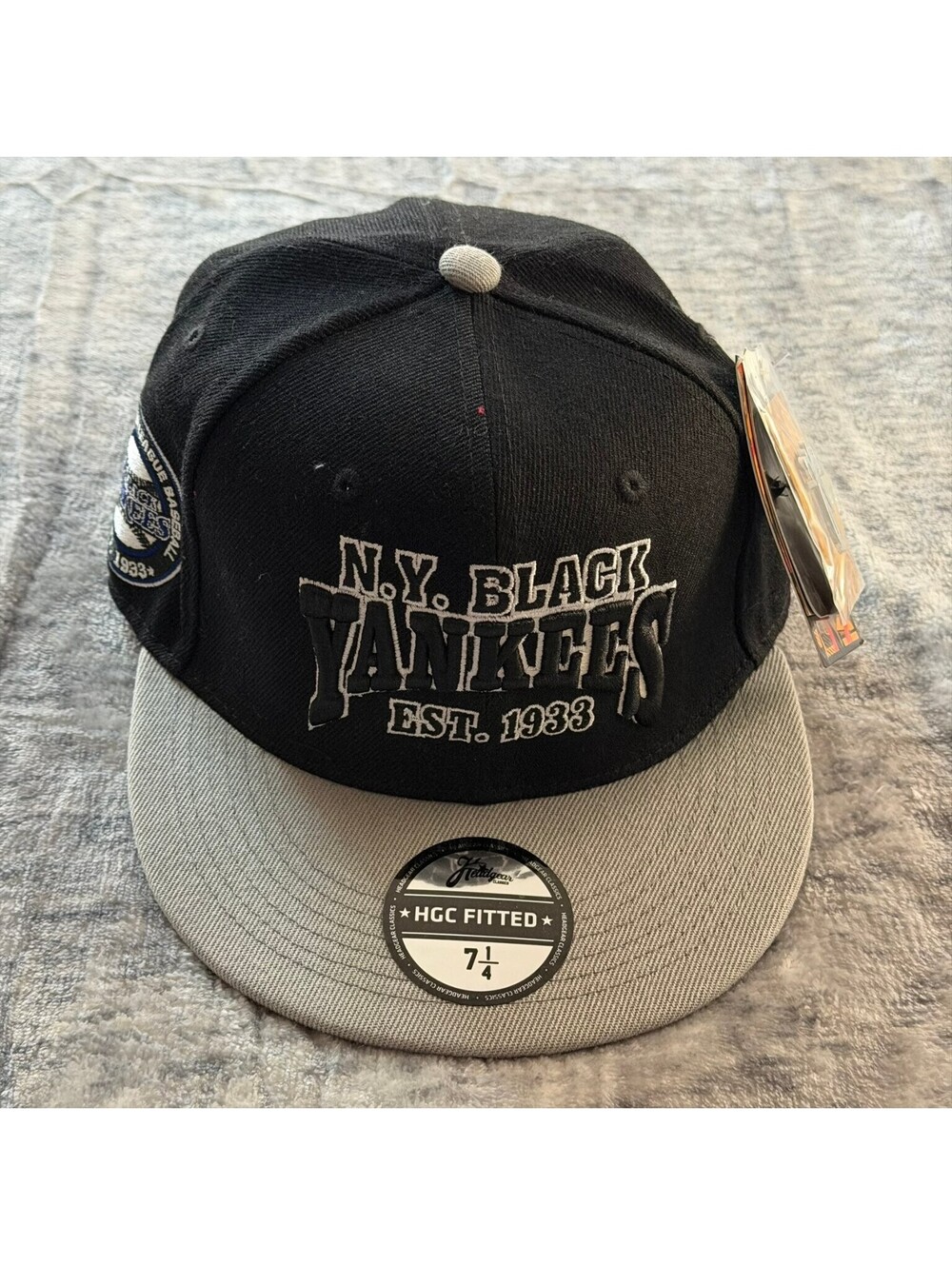N.Y. Black Yankees Headgear Classics Fitted Hat 7 1/4 Negro Leagues